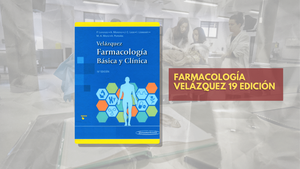 FARMACOLOGÍA VELÁZQUEZ 19 EDICION